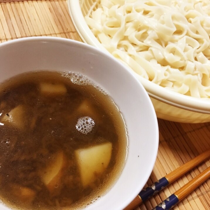 リメイク！きんぴらごぼう汁のつけめん